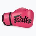 Bokso pirštinės Fairtex Microfiber pink/black 5