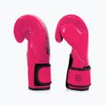 Bokso pirštinės Fairtex Microfiber pink/black 3