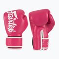 Bokso pirštinės Fairtex Microfiber pink/white