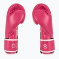 Bokso pirštinės Fairtex Microfiber pink/white 4