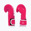 Bokso pirštinės Fairtex Microfiber pink/white 3