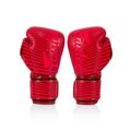 Bokso pirštinės Fairtex Microfiber Art Collections Minimalism Art red