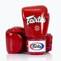 Bokso pirštinės Fairtex Super Sparring - Locked Thumb red 2
