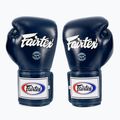 Bokso pirštinės Fairtex Super Sparring - Locked Thumb blue