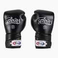 Fairtex stilingos kampuotos bokso pirštinės su užfiksuotu nykščiu juodos spalvos 2