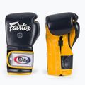 Bokso pirštinės Fairtex Heavy Hitter's Mexican Style blue/yellow