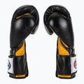 Bokso pirštinės Fairtex Heavy Hitter's Mexican Style black/yellow 4