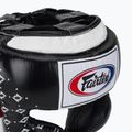 Bokso šalmas Fairtex Super Sparring black/white 4