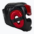 Bokso šalmas Fairtex Diagonal Vision Sparring Headguard - Full Head Coverage black/red 2