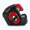 Bokso šalmas Fairtex Diagonal Vision Sparring Headguard - Full Head Coverage black/red 4