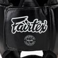 Bokso šalmas Fairtex Diagonal Vision Sparring Headguard - Full Head Coverage black/yellow 5