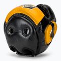 Bokso šalmas Fairtex Diagonal Vision Sparring Headguard - Full Head Coverage black/yellow 6