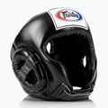 Bokso šalmas Fairtex Muay Thai Competition black 2