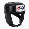 Apsauginis šalmas Fairtex Muay Thai & Kickboxing Competition black