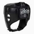 Apsauginis šalmas Fairtex Muay Thai & Kickboxing Competition black 3