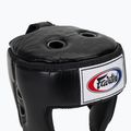 Apsauginis šalmas Fairtex Muay Thai & Kickboxing Competition black 4