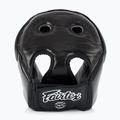 Apsauginis šalmas Fairtex Muay Thai & Kickboxing Competition black 3