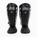 "Fairtex" nuimamos blauzdų apsaugos, dar žinomos kaip blauzdikaulių apsaugos. "Twister" juoda