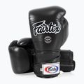 "Fairtex" stilingos kampuotos bokso pirštinės su užfiksuotu nykščiu juodos spalvos 4