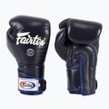 "Fairtex" stilingos kampuotos bokso pirštinės su užrakintu nykščiu mėlynos spalvos