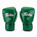 Bokso pirštinės Fairtex Real Leather Boxing green 2