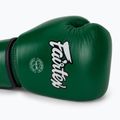 Bokso pirštinės Fairtex Real Leather Boxing green 5