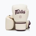 Bokso pirštinės Fairtex Real Leather Boxing khaki 4