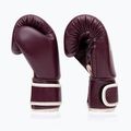 Bokso pirštinės Fairtex Real Leather Boxing maroon 3
