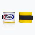 Bokso raiščiai Fairtex Handwraps 300 cm yellow