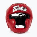 Vaikiškas bokso šalmas Fairtex Headguard for Kids red 2