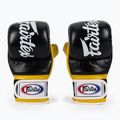 Fairtex Super Sparring Grappling pirštinės juoda/geltona 2