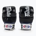 Fairtex Super Sparring Grappling pirštinės juoda/mėlyna 2