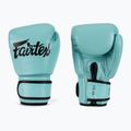 Bokso pirštinės Fairtex Genuine Leather Boxing blue