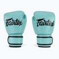 Bokso pirštinės Fairtex Genuine Leather Boxing blue 2