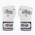 Bokso pirštinės Fairtex Heavy Hitter's Mexican Style white/blue 2