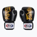 Bokso pirštinės Fairtex Deluxe Tight-Fit black 2