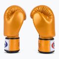 Bokso pirštinės Fairtex Deluxe Tight-Fit gold 4