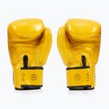 Bokso pirštinės Fairtex Deluxe Tight-Fit gold 2