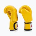Bokso pirštinės Fairtex Deluxe Tight-Fit gold 3