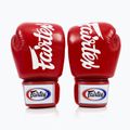 Bokso pirštinės Fairtex Deluxe Tight-Fit red