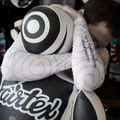 Vyriški marškinėliai ilgomis rankovėmis Fairtex Hanuman Pro white 3