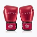 Bokso pirštinės Fairtex Metallic Boxing red 2