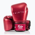 Bokso pirštinės Fairtex Metallic Boxing red 5