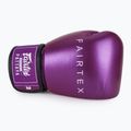 Bokso pirštinės Fairtex Metallic Boxing purple 5