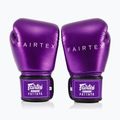 Bokso pirštinės Fairtex Metallic Boxing purple