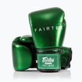 Bokso pirštinės Fairtex Metallic Boxing green 4