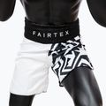 Bokso šortai Fairtex Boxing BT2003 "Monochrome" white/black 3
