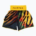 Bokso šortai Fairtex Boxing BT2002 "Tiger" yellow/black