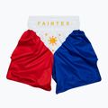 "Fairtex" bokso šortai BT2001 "Philippines", raudoni/balti/mėlyni bokso šortai