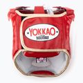 YOKKAO treniruočių galvos apsauga kovinis sportinis šalmas raudonas HYGL-1-2 7